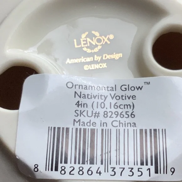 New Lenox Ornamental Glow Nativity Votive - Picture 10 of 16